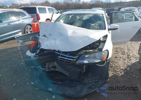 2013 Volkswagen Passat 3.6L V6 Se from USA, damaged, VIN 1VWBM7A34DC061237